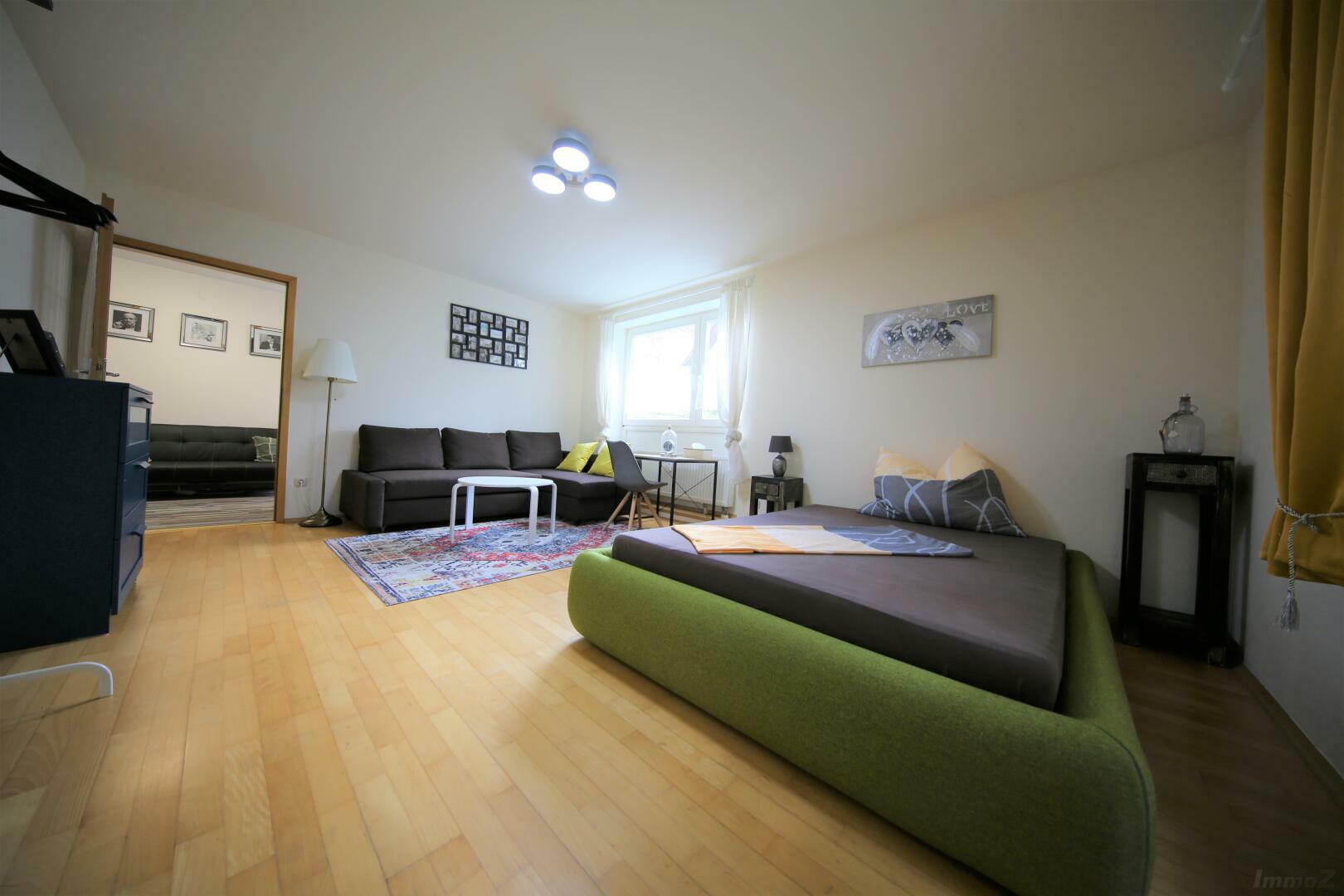 Wohnung zu mieten: 8020 Graz - Wohn-Schlafraum mit Terrassentür