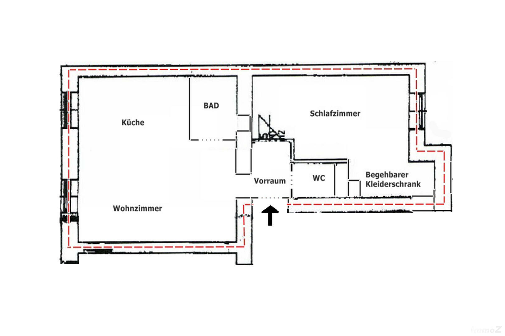 Wohnung zu mieten: Lagergasse 117, 8020 Graz - Grundriss
