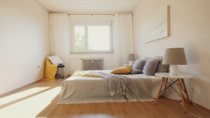 Wohnung zu kaufen: 8020 Graz - Lichtdurchflutetes Schlafzimmer mit Rollos