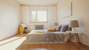 Wohnung zu kaufen: 8020 Graz - Lichtdurchflutetes Schlafzimmer mit Rollos Wohnung zu kaufen: 8020 Graz - Lichtdurchflutetes Schlafzimmer mit Rollos