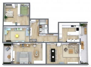 Wohnung zu kaufen: Strauchergasse 12a, 8020 Graz - Grundriss aktuell Wohnung zu kaufen: Strauchergasse 12a, 8020 Graz - Grundriss aktuell