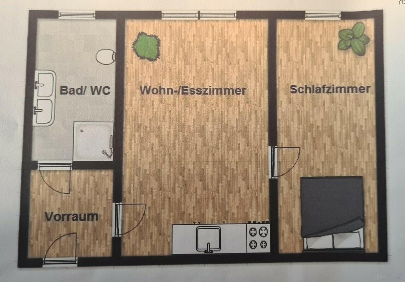 Wohnung zu kaufen: 8051 Graz - Grundriss Reinbacherweg 15