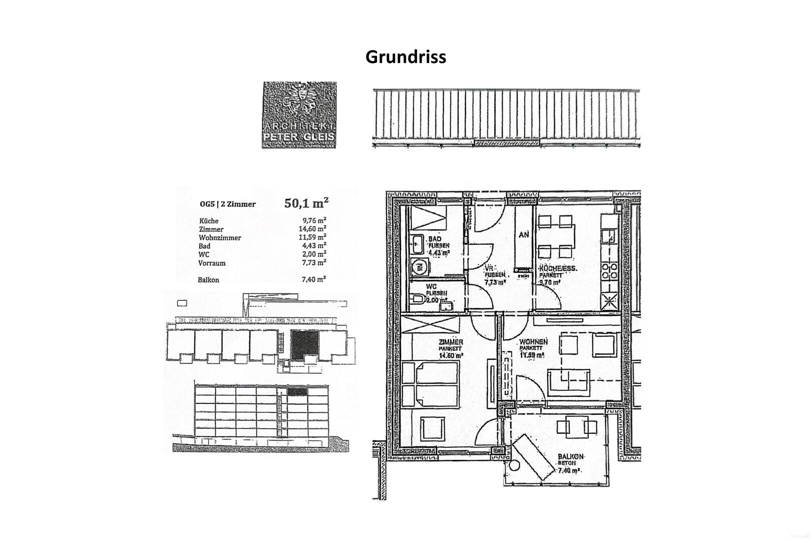 Wohnung zu mieten: Leonhardstraße 110, 8010 Graz - Grundriss